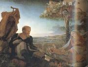 Philipp Otto Runge Rest on the Flight into Egypt (mk10) Sweden oil painting artist